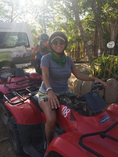 Yep.,that's me on one of the ATV tours, one of the unique things to do in Puerto Vallarta.