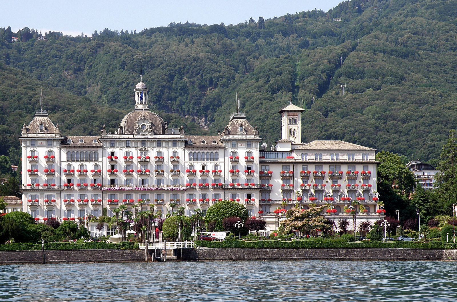 The Grand Hotel des iles Borromees in Stresa Italy