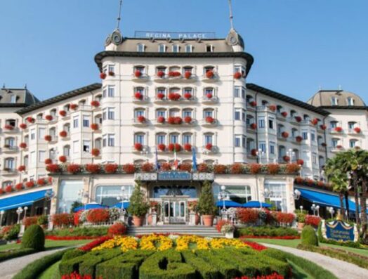 The Regina Palace Hotel in Lake Maggiore