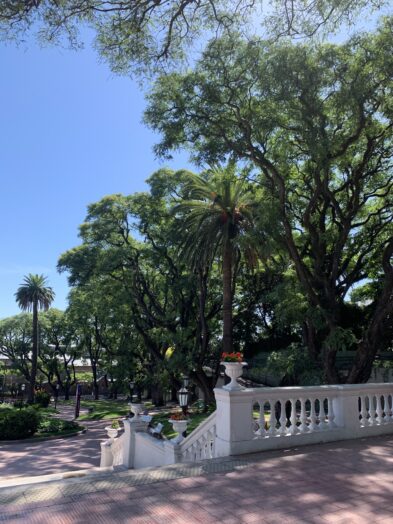 There are beautiful parks in Buenos Aires