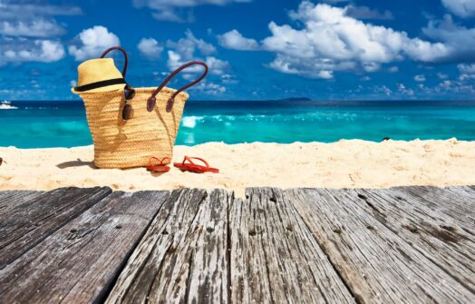 a beach in Bonaire which is outside the hurricane belt