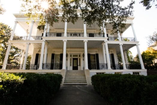 a historic home in New Orleans
